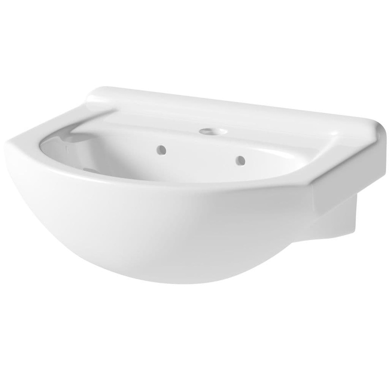 SP Cloakroom Collection Vanity Unit Basin 450mm – W: 450mm H: 170mm D: 350mm