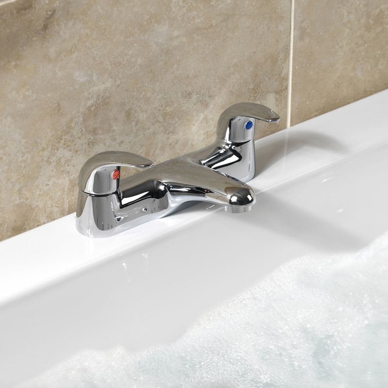 SP Eden Deck Bath Filler Tap – W: 232mm H: 86mm D: 147mm