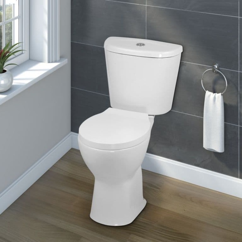 SP Pure Comfort Height One Box Toilet, Seat and Cistern – W: 360mm H: 865mm D: 620mm