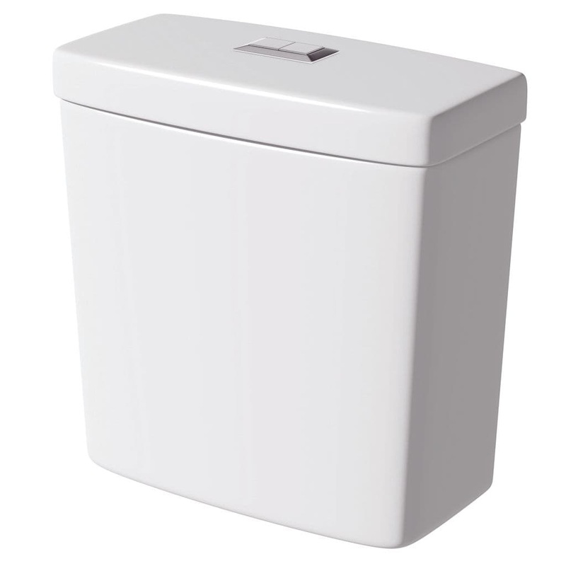 SP Sphere Close Coupled Cistern – W: 355mm H: 397mm D: 190mm