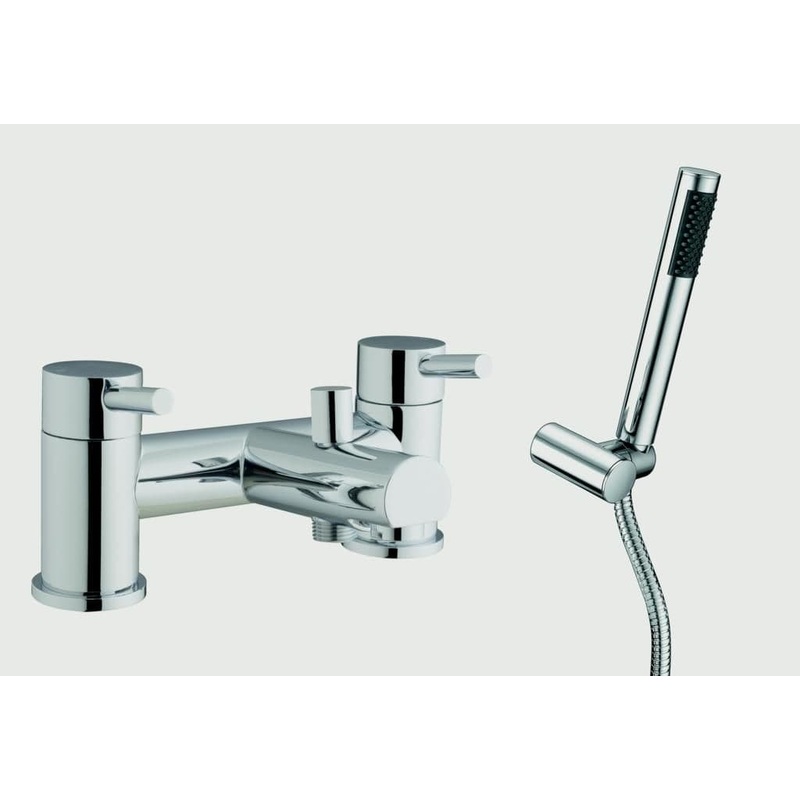 SP Spiral Bath Shower Mixer Tap – W:228mm H: 220mm D: 202mm