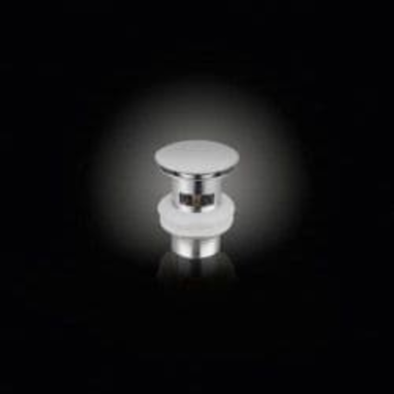 SupaPlumb Click Clack Basin Waste With Round Cover
