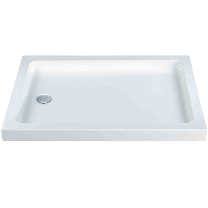SupaPlumb High Wall ABS Cap Stone Resin Shower Trays – 1200 x 760 x 80mm