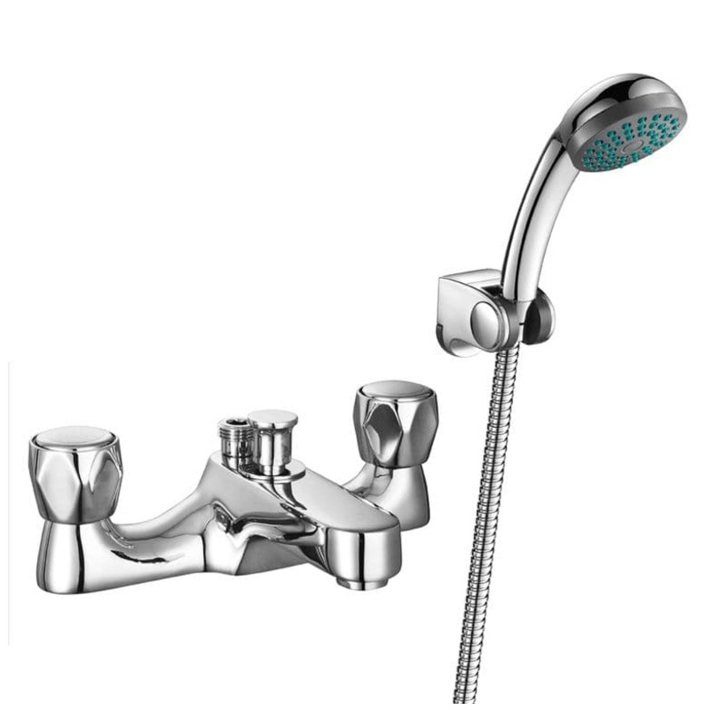 SupaPlumb Jura Bath Shower Mixer Tap – H: 140mm D: 73mm
