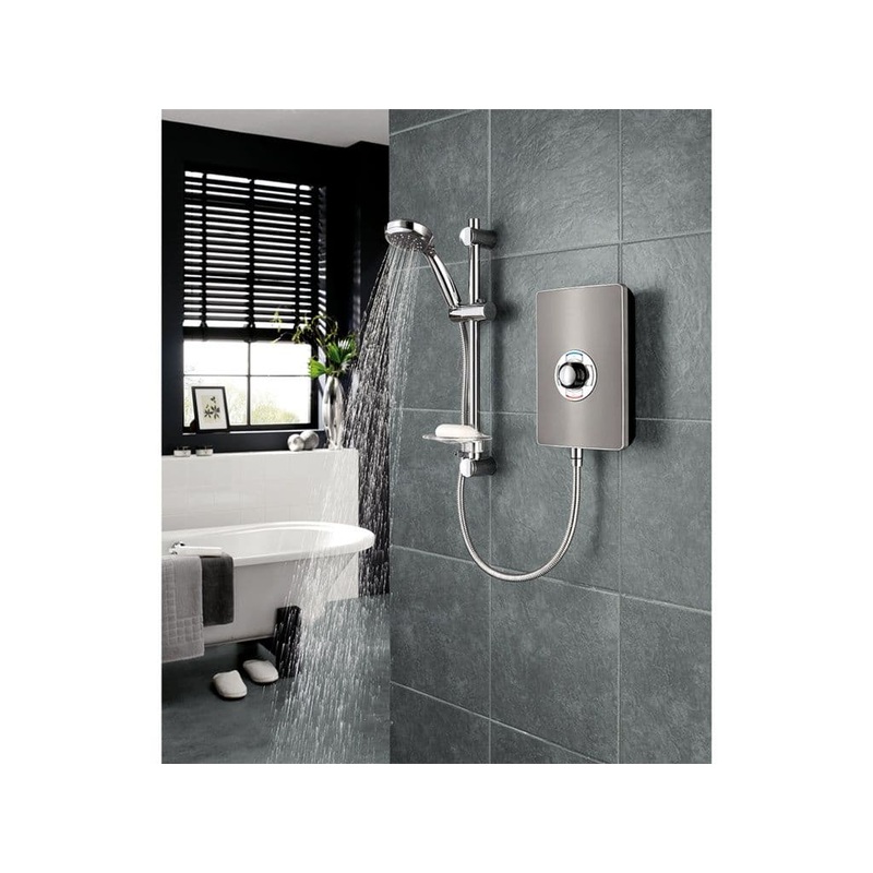 Triton Collection II 9.5kw Electric Shower – Gun Metal