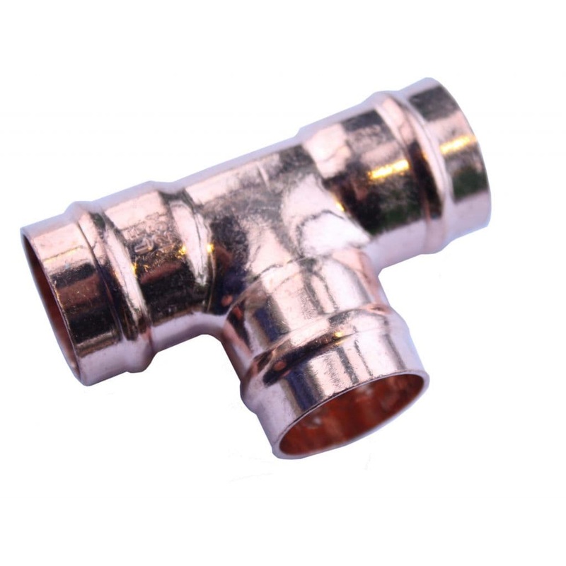 Oracstar Pre Soldered Equal Tee – 22mm