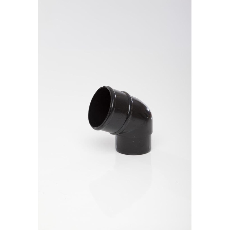 Polypipe 112 1/2 Degrees Offset Bend – 68mm Black