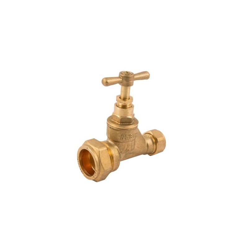 Securplumb Brass Poly Stopcock – 15×25