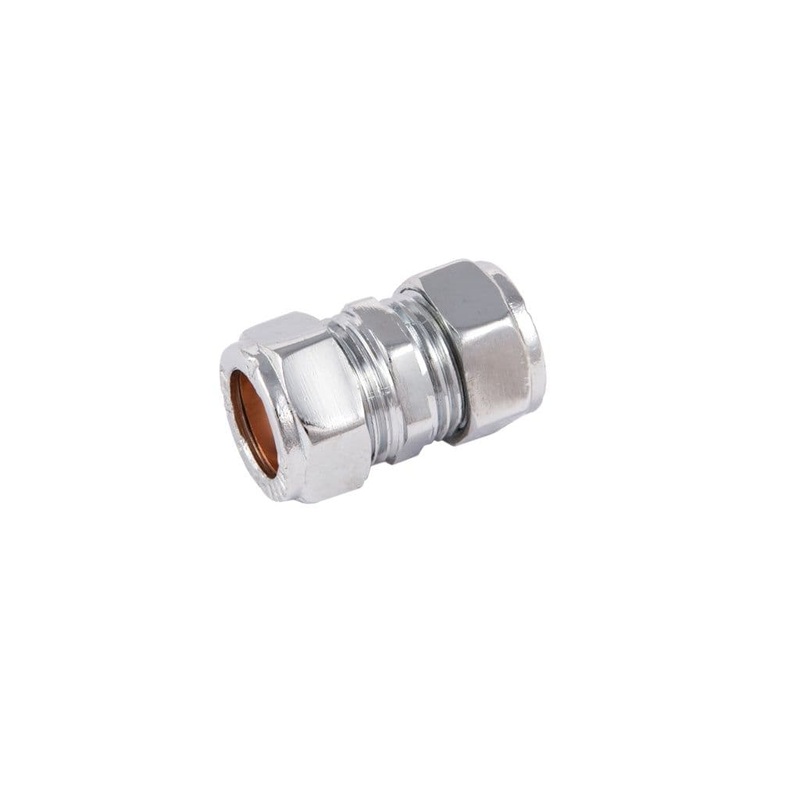 Securplumb WRAS Compression Coupling CP – 15mm Pack 5