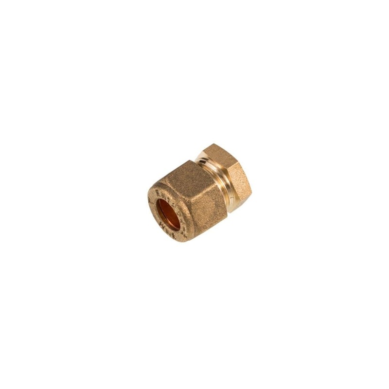 Securplumb WRAS Compression Stop End – 22mm Pack 5