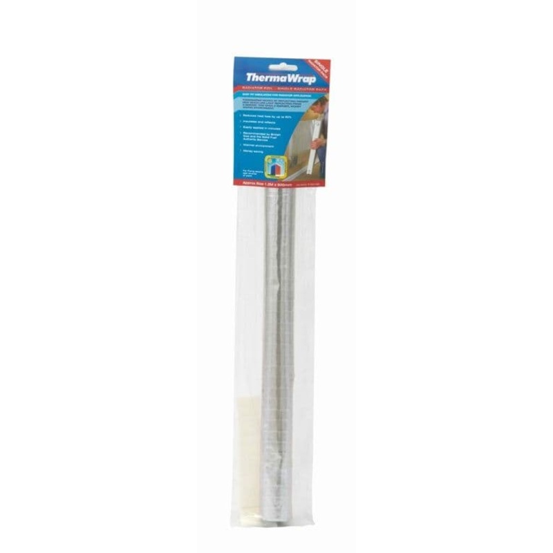 Thermawrap Radiator Foil – 4m x 500mm
