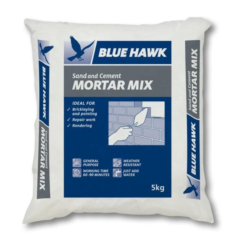 Blue Hawk Sand And Cement Mortar Mix – 5kg