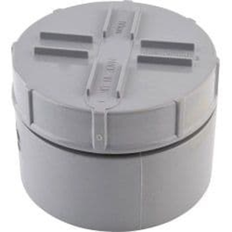 Polypipe Access Cap – 4/110mm Black