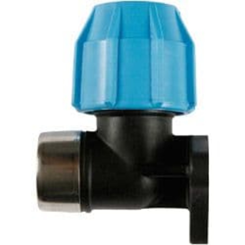 Polypipe Bibtap Wall Flange (Plastic) – 25mm