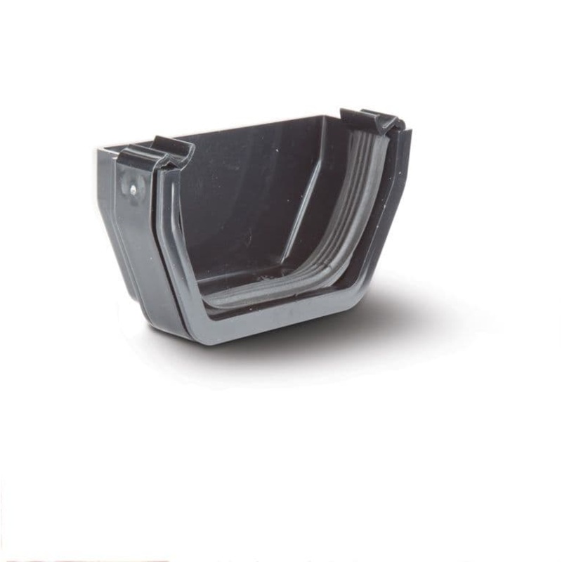 Polypipe External Stop End – Black