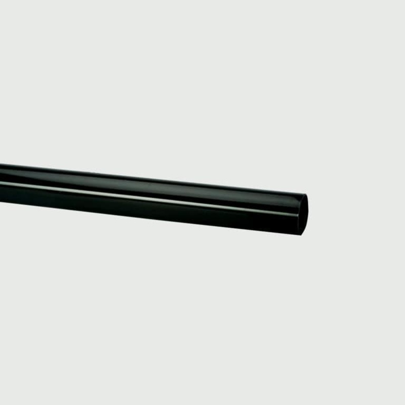 Polypipe Mini Downpipe Black – 50mm x 2m