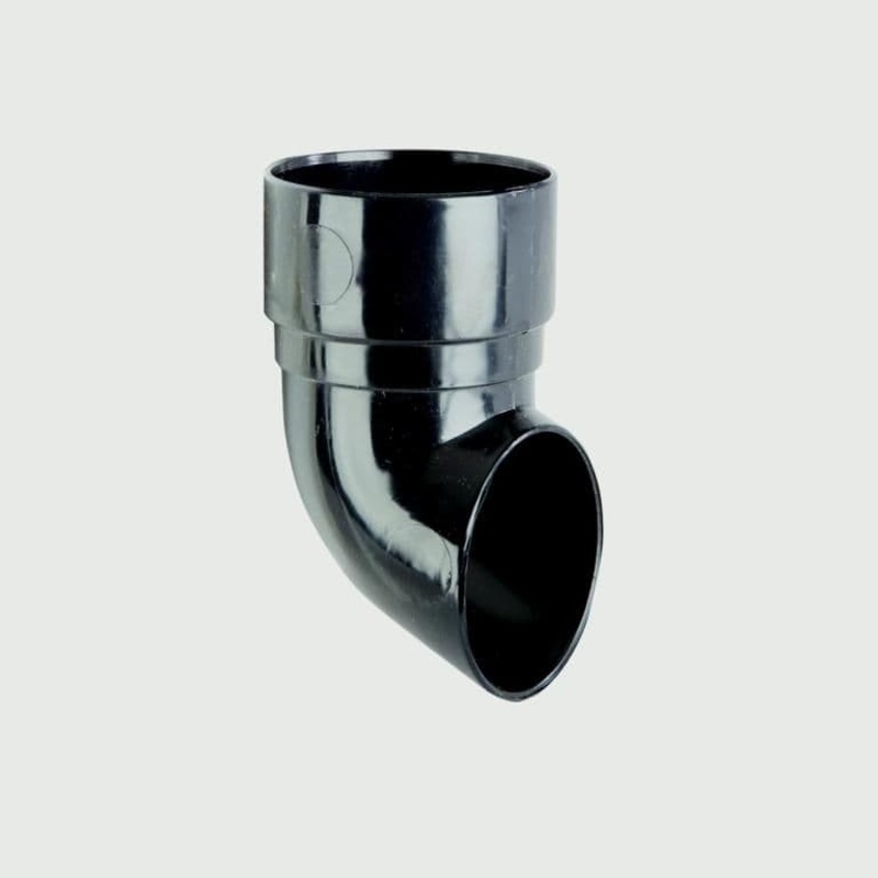 Polypipe Mini Downpipe Shoe 50mm – Black