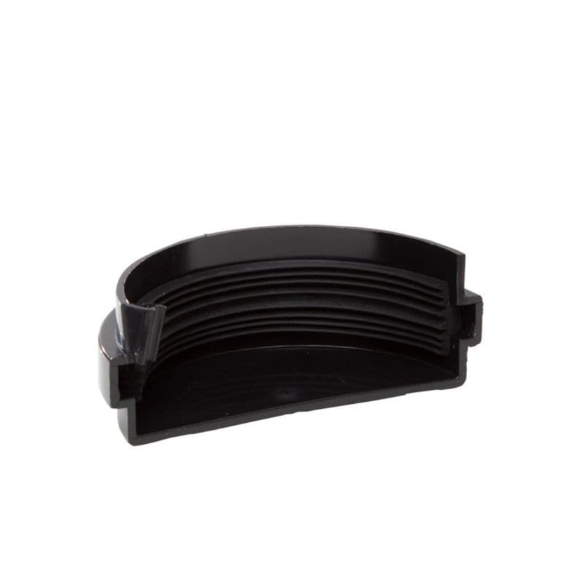 Polypipe Mini H/R Gutter Stop End EXT 75mm – Black
