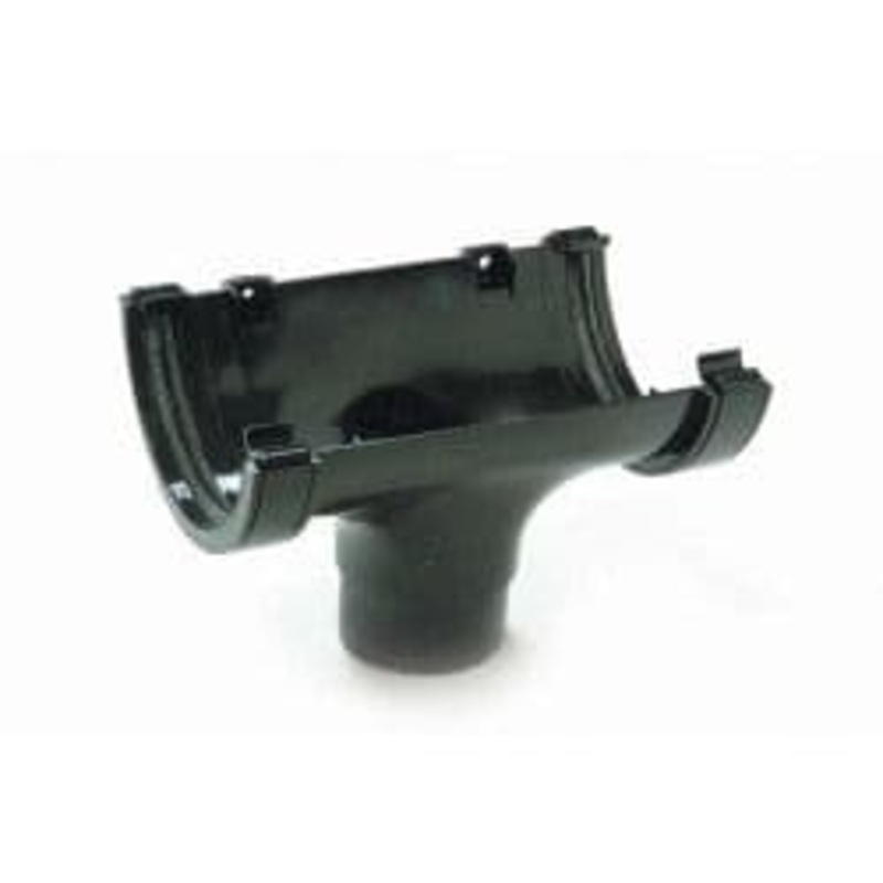 Polypipe Running Outlet – 112mm Black