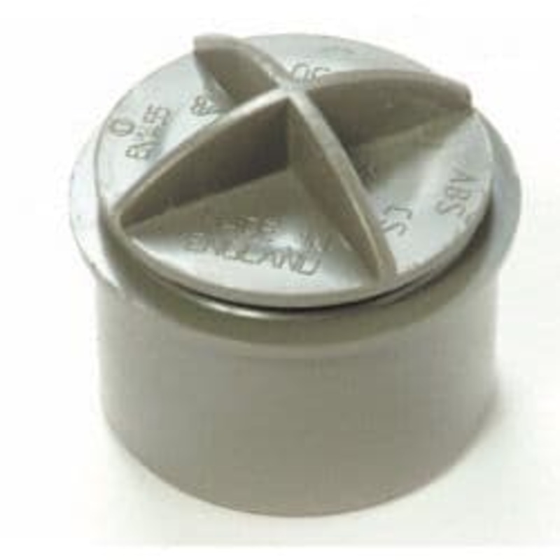 Polypipe Screwed Access Plug – 40mm White