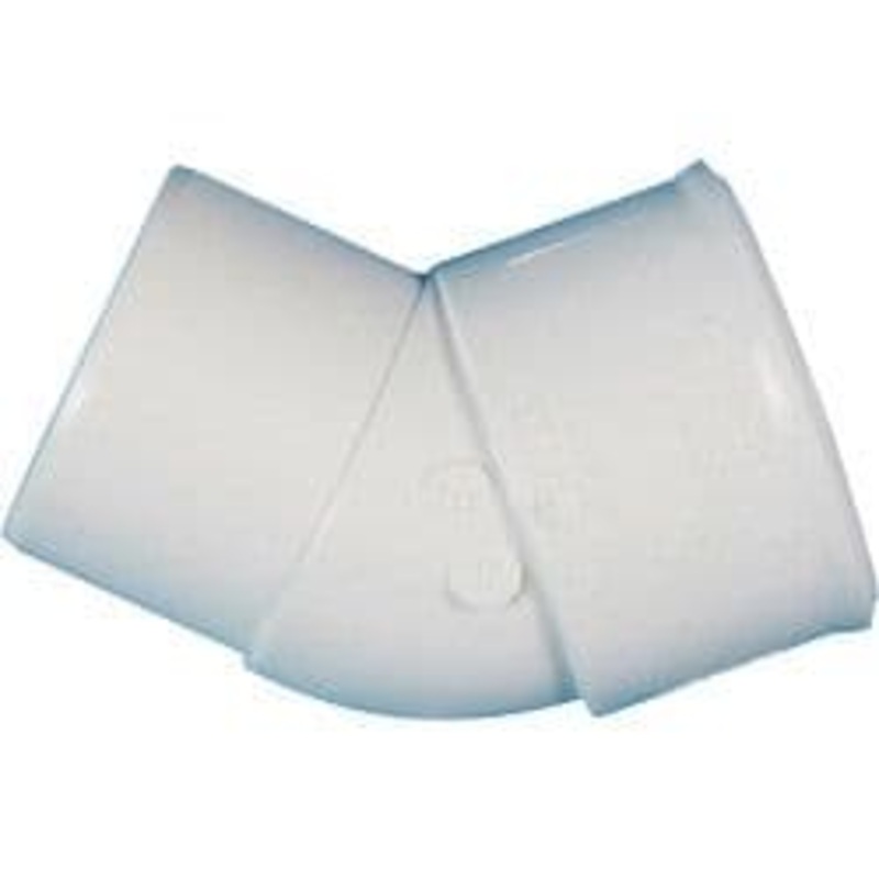 Polypipe Spigot Bend 45 Degrees – 40mm White