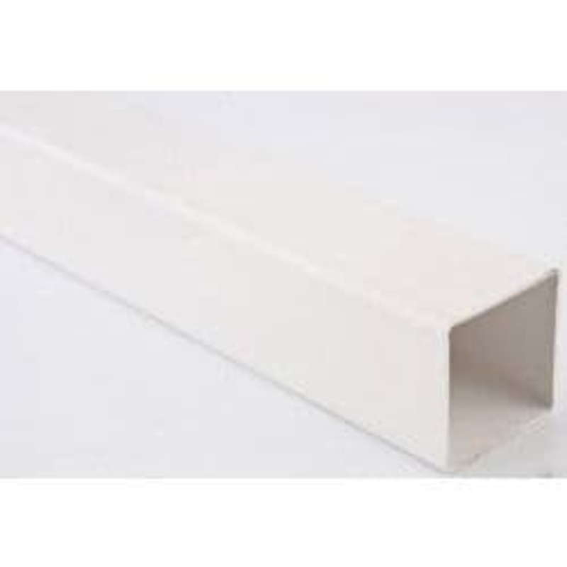 Polypipe Square Downpipe – 2.5m White