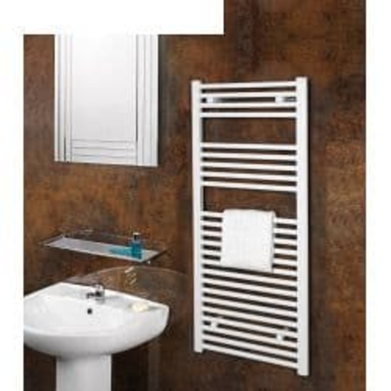 SupaPlumb White Straight Towel Rail – 500 X 1200mm