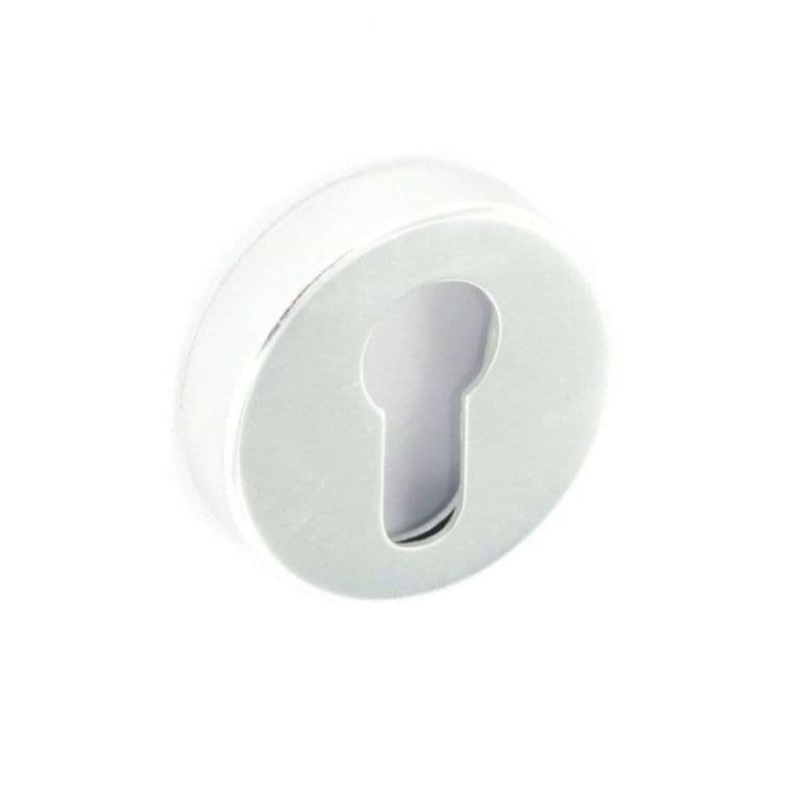 Securit Aluminium Escutcheon Euro Lock Polished – 50mm – Pack of 6