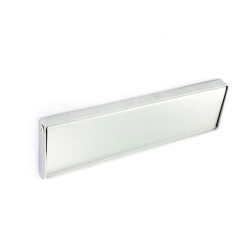 Securit Aluminium Face Fix Letter Plate – 250mm Bright