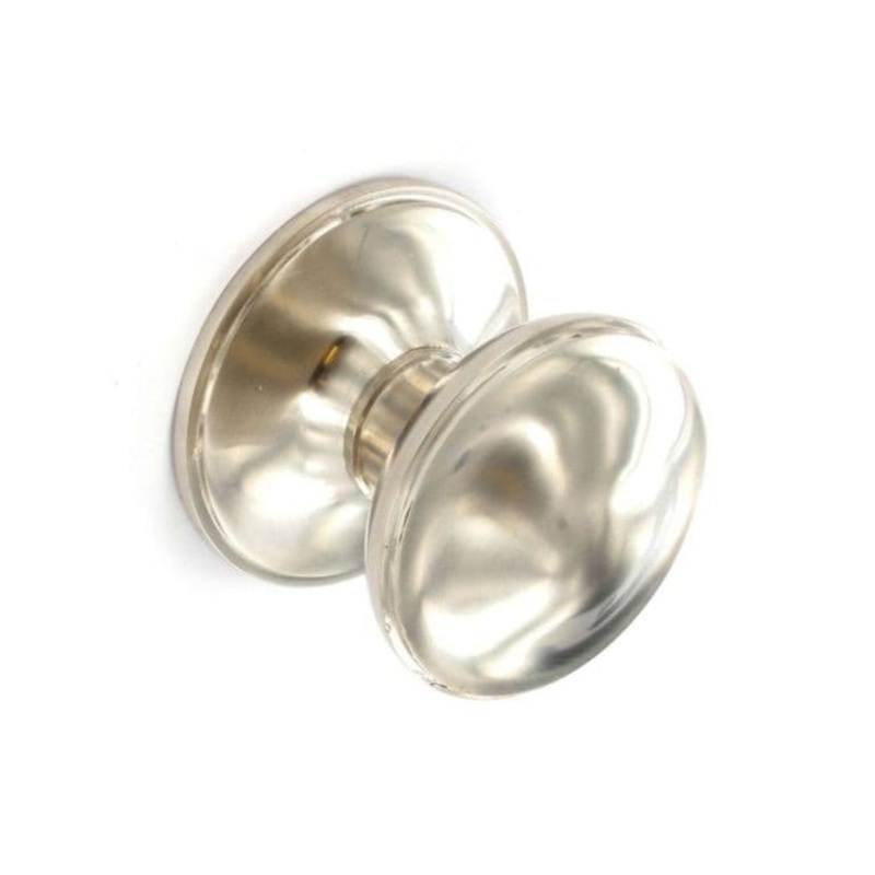 Securit Brushed Nickel Centre Knob – 75mm – Pack of 2