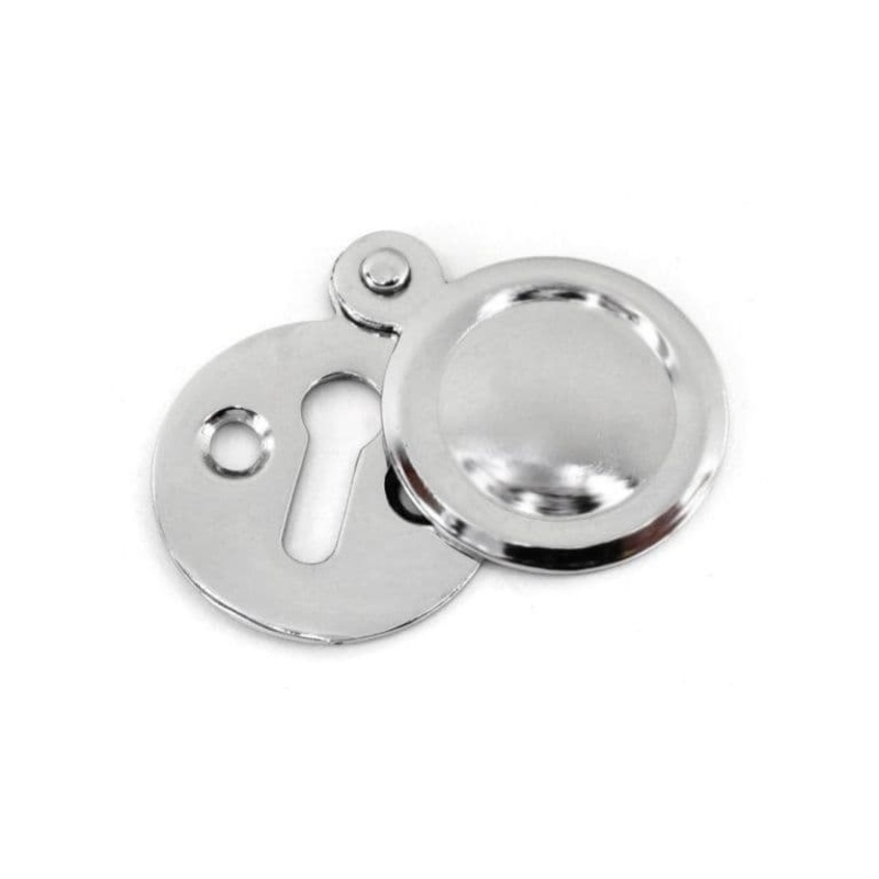 Securit Chrome Escutcheon Covered – 35mm