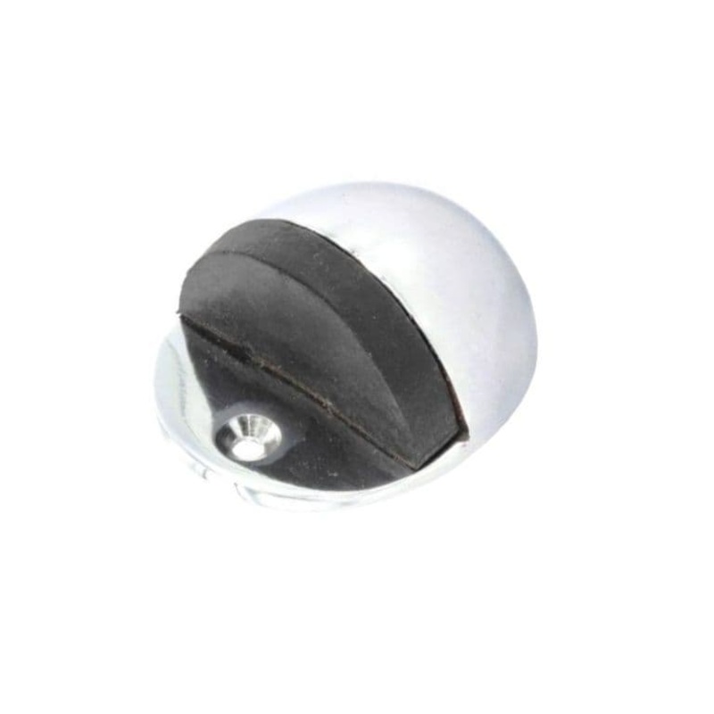 Securit Chrome Oval Door Stop – 50mm