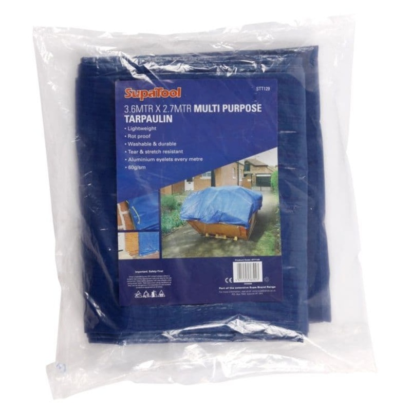 SupaTool Tarpaulin – 3.6m x 2.7m
