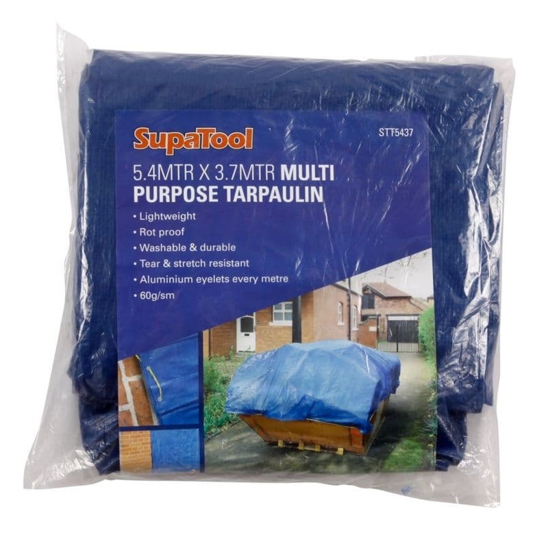 SupaTool Tarpaulin – 5.4m x 3.7m