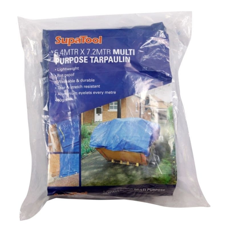 SupaTool Tarpaulin – 5.4m x 7.2m
