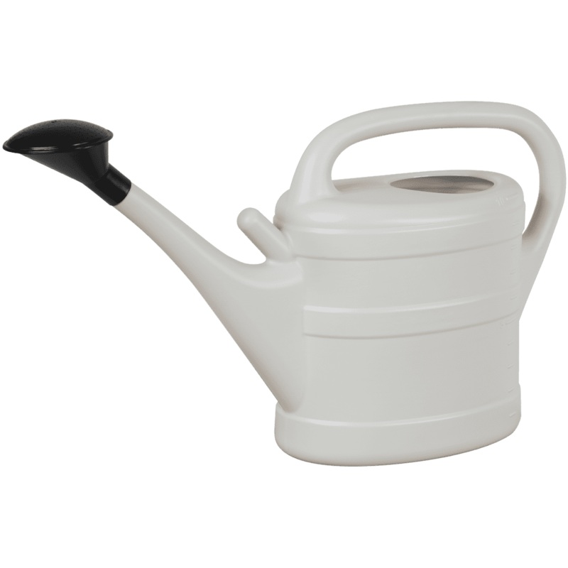 Green & Home 10L Recycled Watering Can – Light Grey