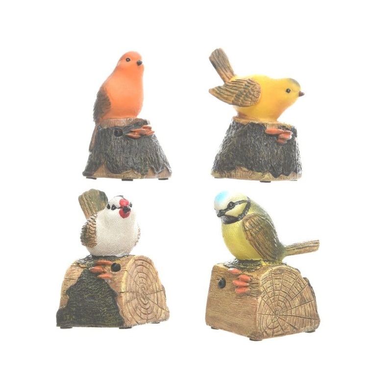 Kaemingk Poly Bird With Sensor – 10cm Natural