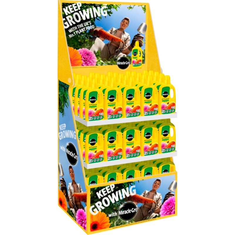 Miracle-Gro All Purpose Concentrated Plant Food – Display Unit of 90 x 800ml