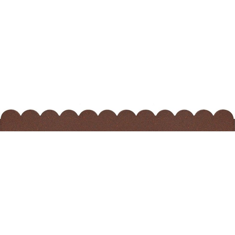 Primeur Flexi Curve Scallop Border – Terracotta 5 x 10 x 120cm
