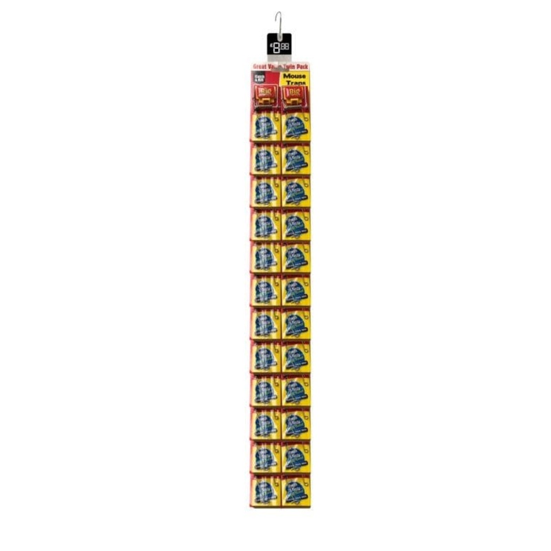 The Big Cheese Fresh Baited Mouse Trap Pack 2 – Clip 24