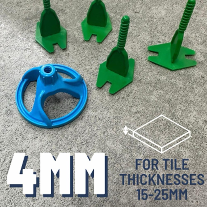 Tilerite Big Spin Levelling System Kit – 4mm