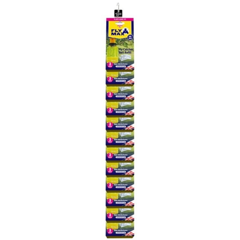 Zero In Fly Catcher Bait Refill 3 Sachets – Clip 24