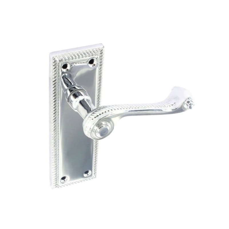 Securit Georgian Latch Handles CP – 118mm