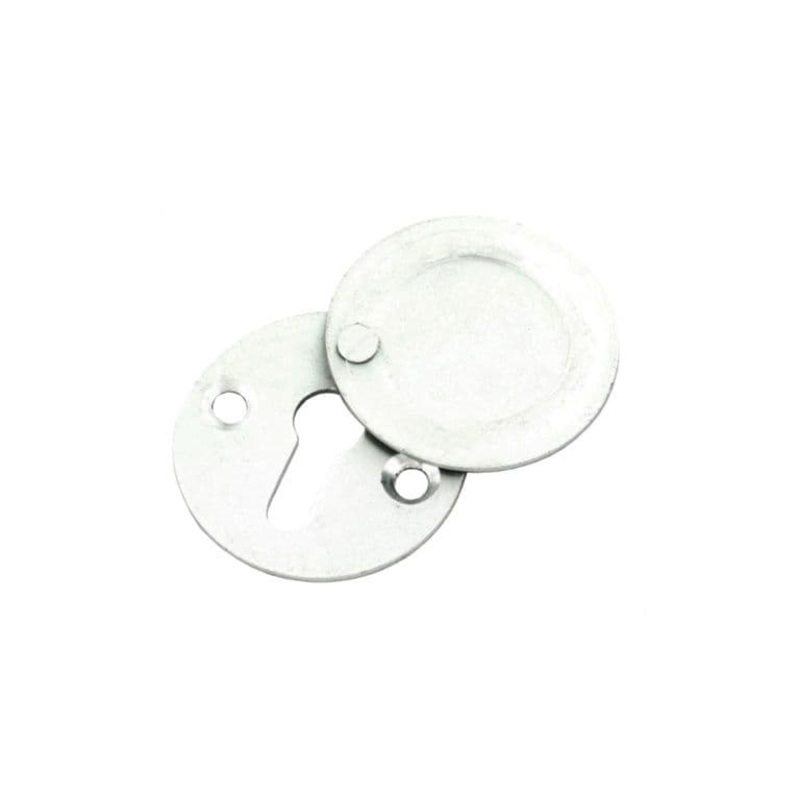 Securit Keyhole Escutcheon Lock Aluminium – 30mm – Pack of 5