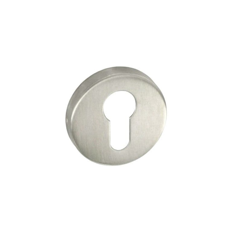 Securit Satin Stainless Steel Euro Profile Escutcheons (2) – 50mm
