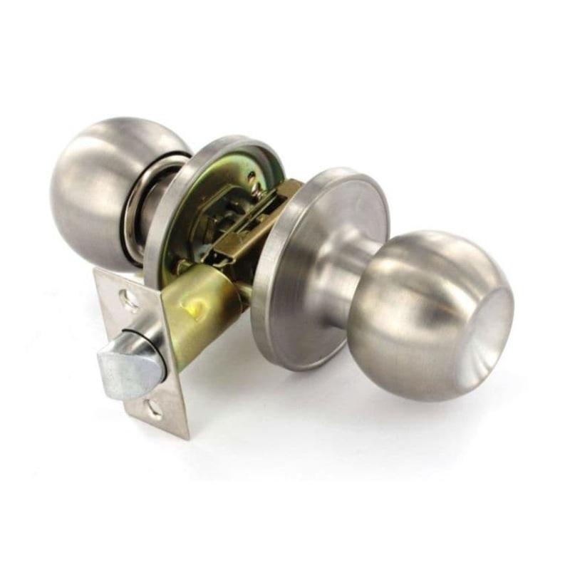 Securit Stainless Steel Passage Knob Set – 60mm/70mm