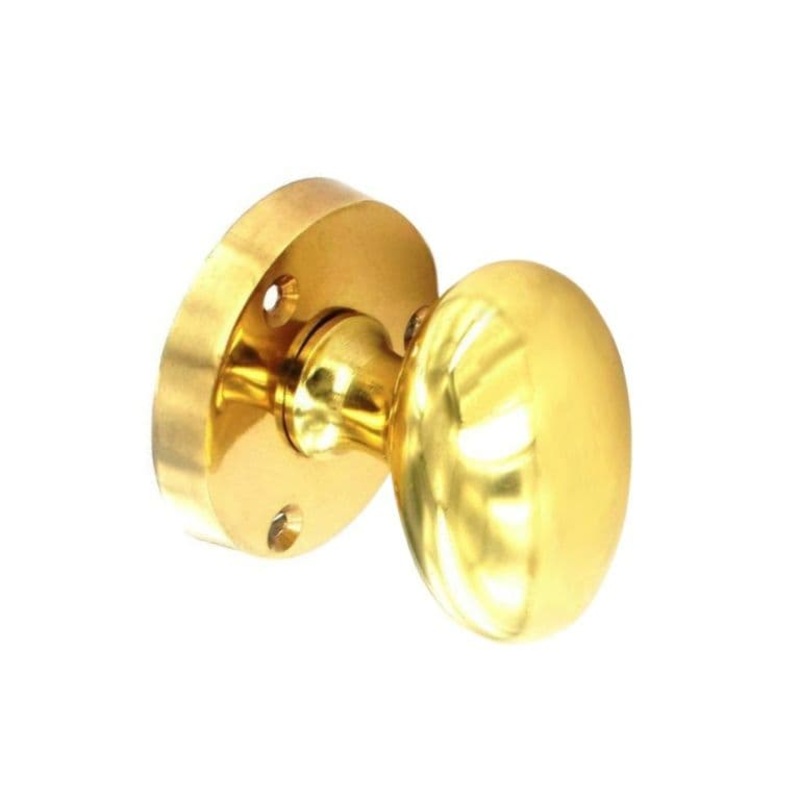 Securit Victorian Oval Mortice Knobs (Pair) – 65mm