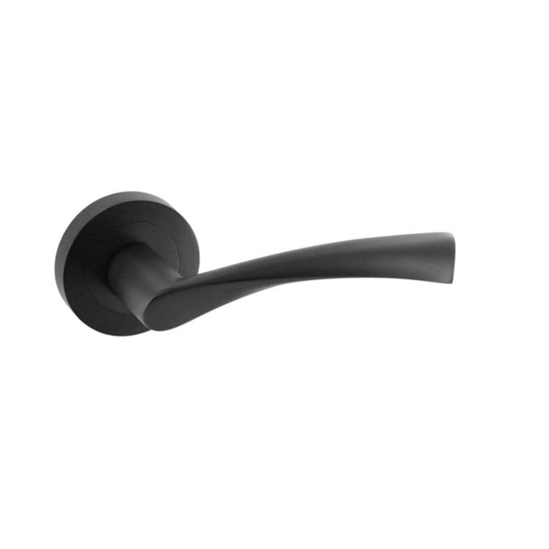 Smiths Architectural Lunar Handle On Rose – Matt Black