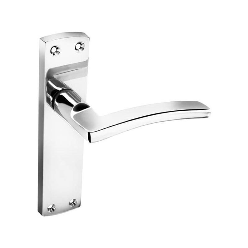 Smiths Architectural Nova Latch Lever On Back Plate CP – 168mm x 41mm