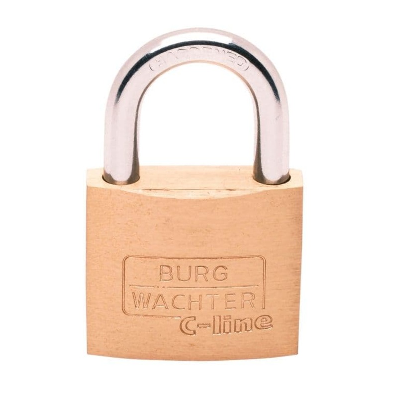 Burg-Wchter Mid Security Brass Padlock – 40mm
